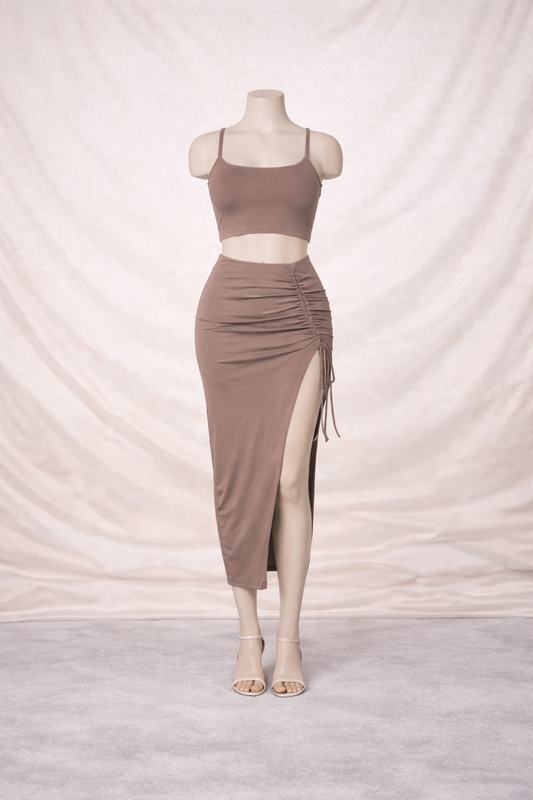 Perfect Pair Two Piece Skirt Set